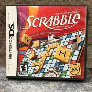 5 for $60 Nintendo Scrabble Crossword Game - Red and Blue
